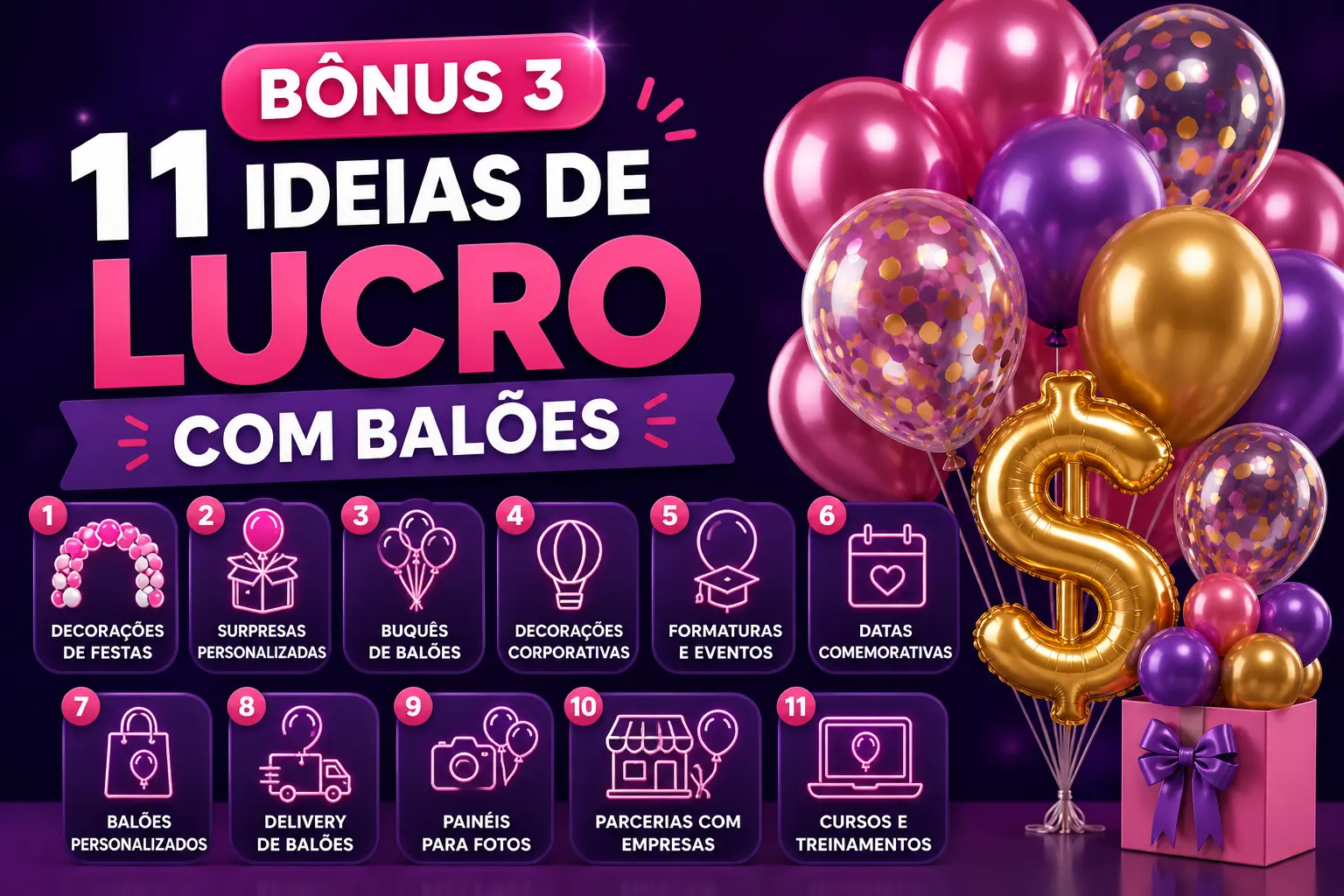 11 Ideias de Venda